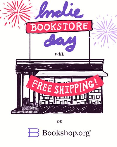 Let's celebrate Indie Bookstores today! Woot! Woot! 🤩

April 25th and April 26th, you get free shipping from @bookshop_org 

...