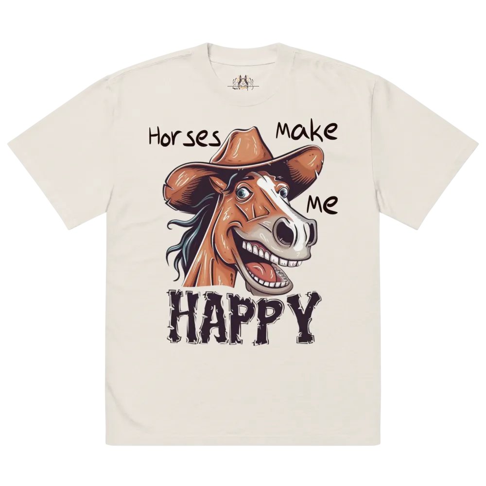 "Happy Trails" Oversized Tee product image (2)