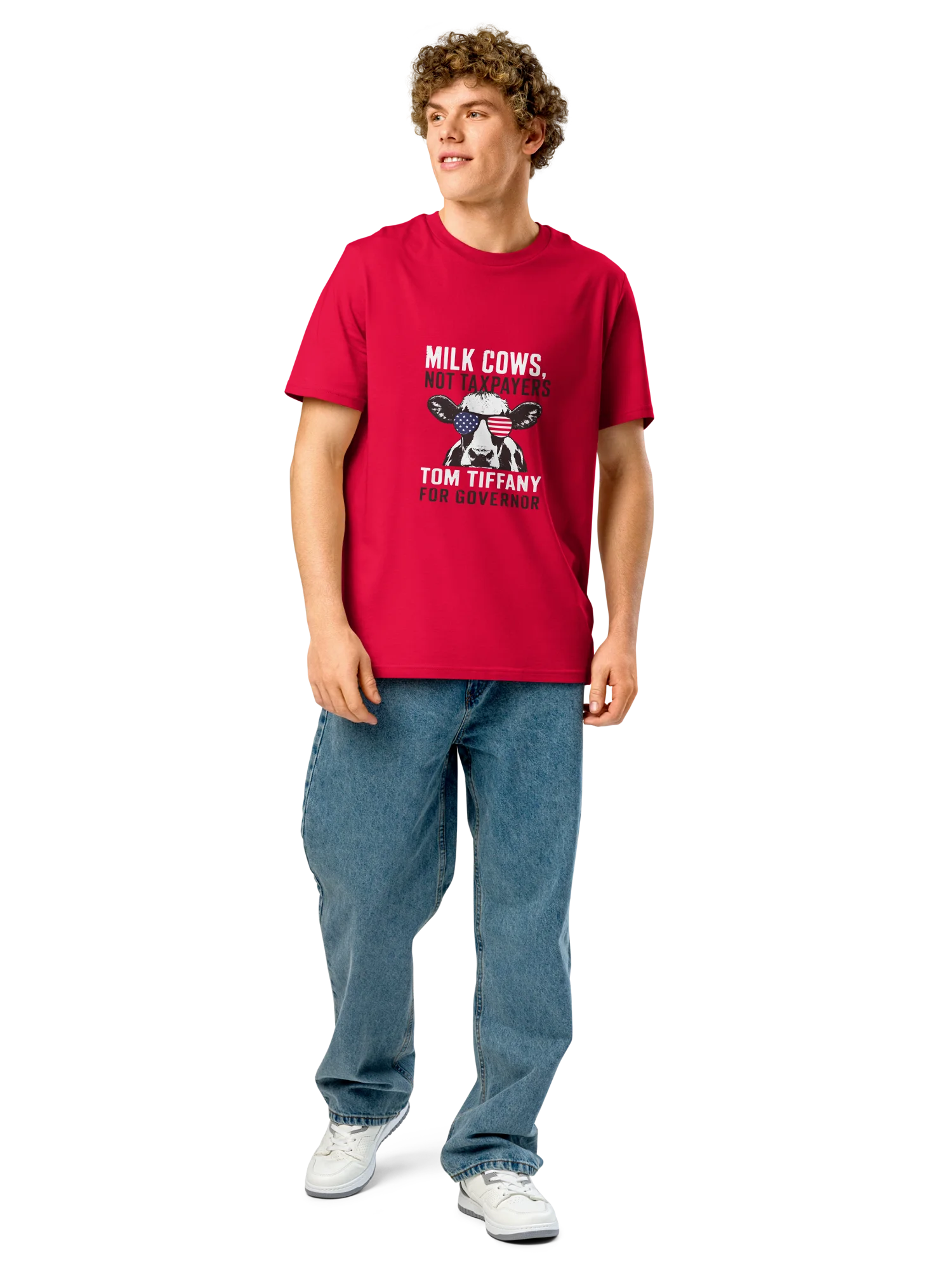 Milk Cows Not Taxpayers Tom Tiffany For Governor Shirt product image (146)