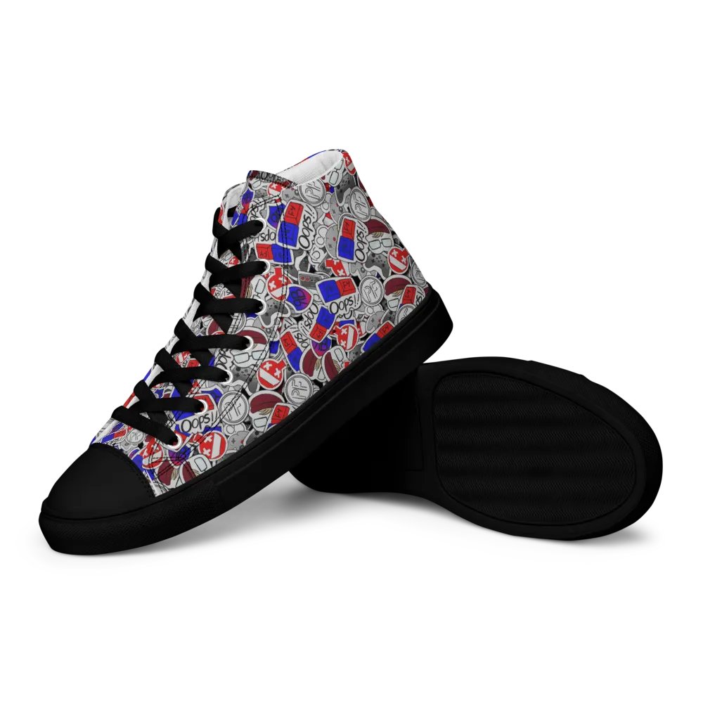 Sticker-Bomb Women's Hi-Tops product image (12)
