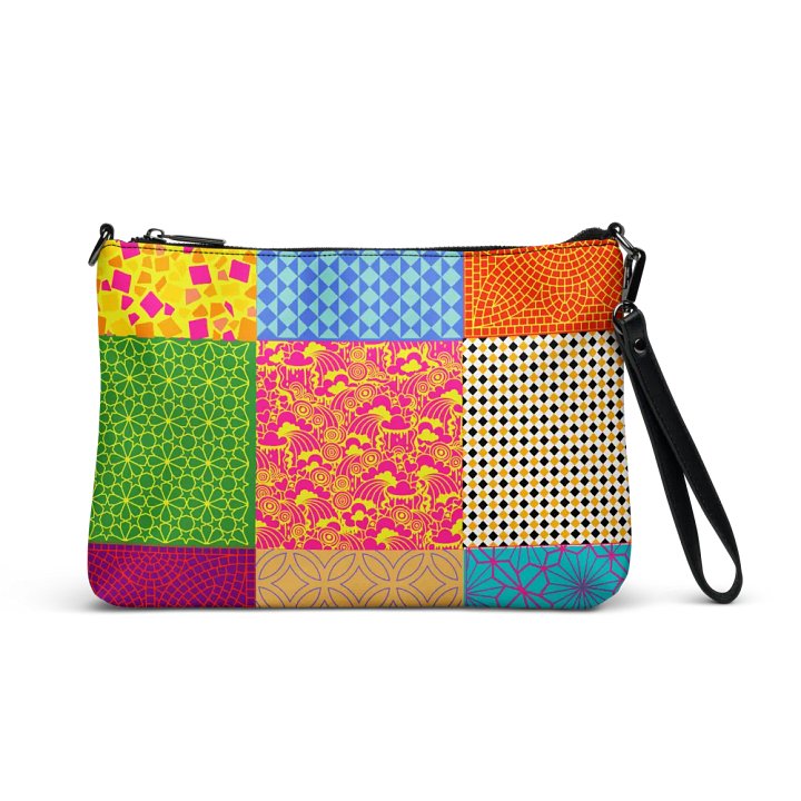 Geometric Fusion All-Over Print Crossbody Bag product image (1)