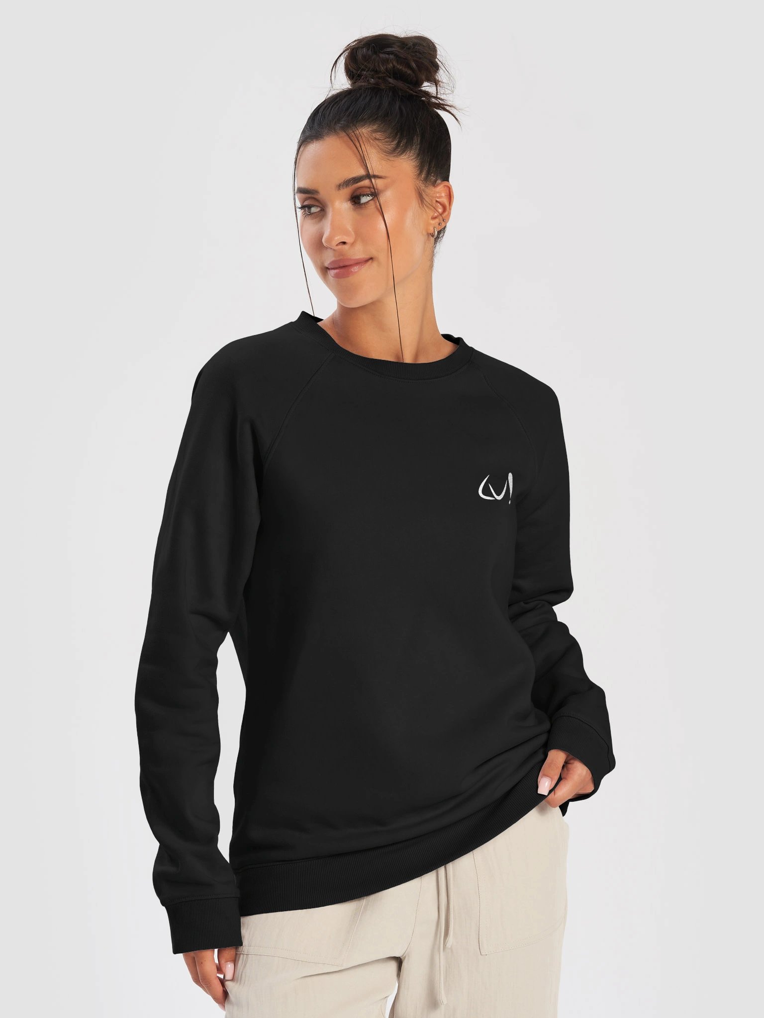 CU! Sweatshirt - White Stitched Logo product image (5)