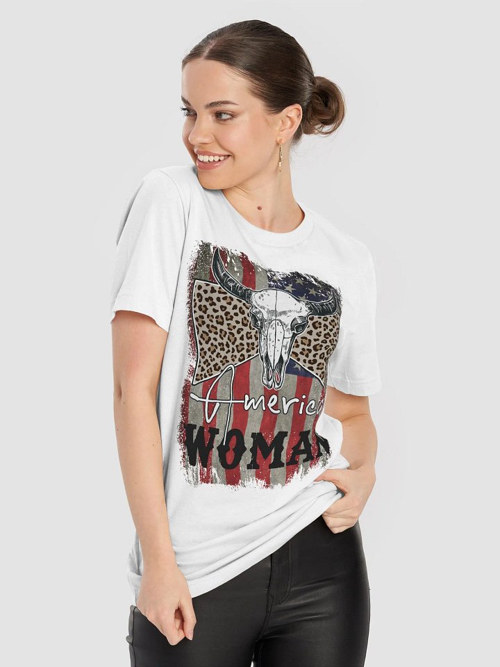 Bella Canvas Tshirt - American Woman Buffalo product image (2)