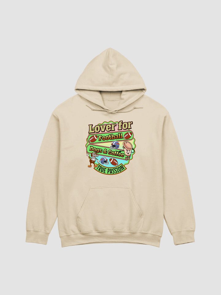 Lover For Dogs Coffee Football True Passion Classic Hoodie product image (19)