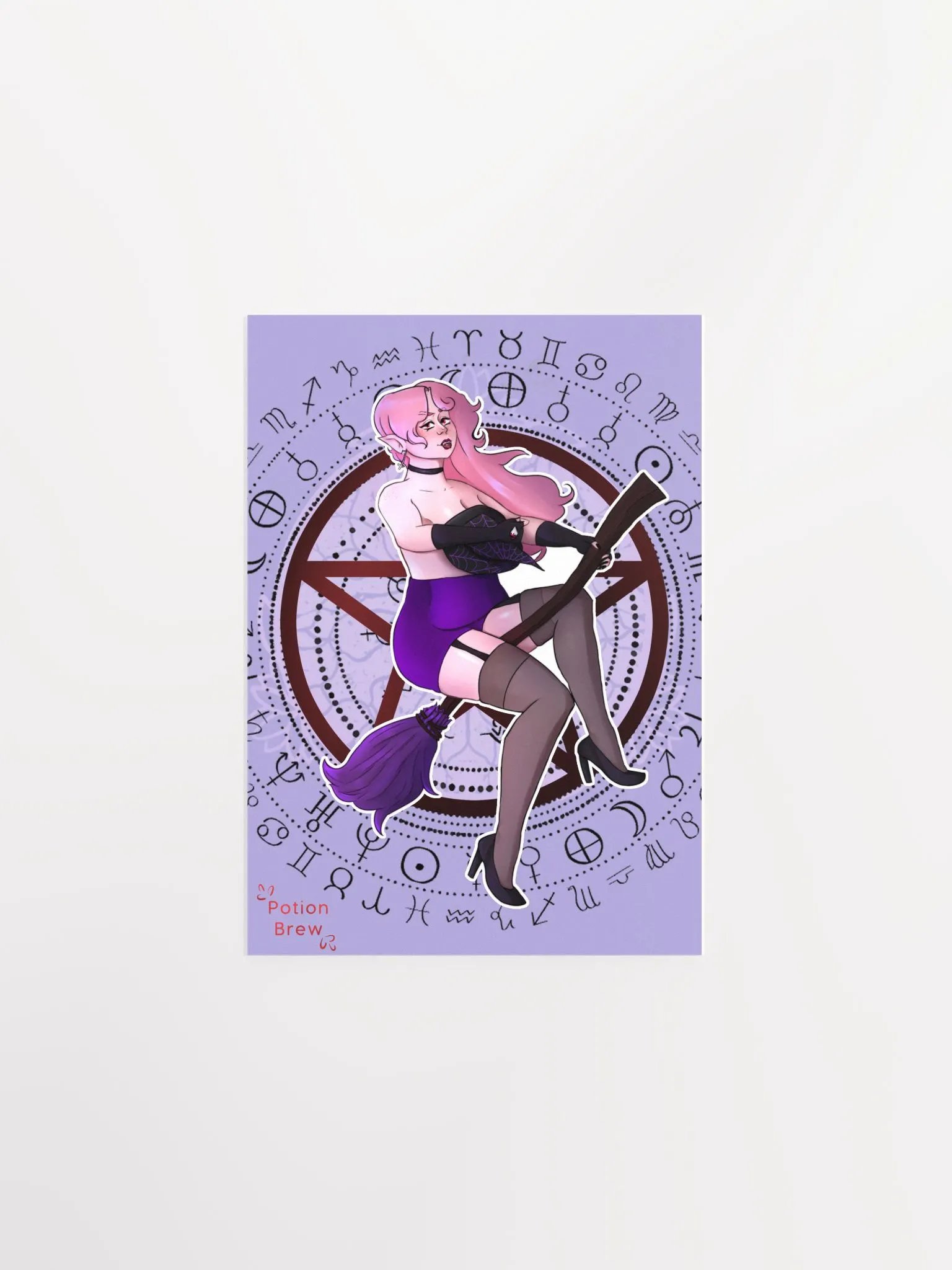 POTION PINUP MATTE PRINT product image (1)