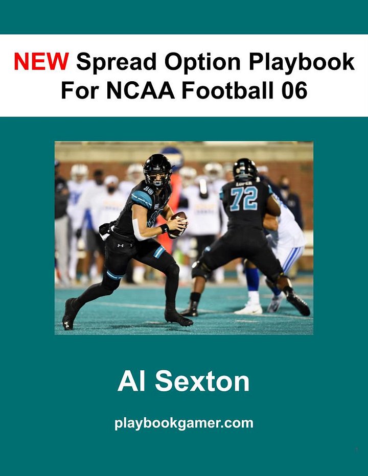 New Spread Option Playbook - NCAA Football 06 product image (1)