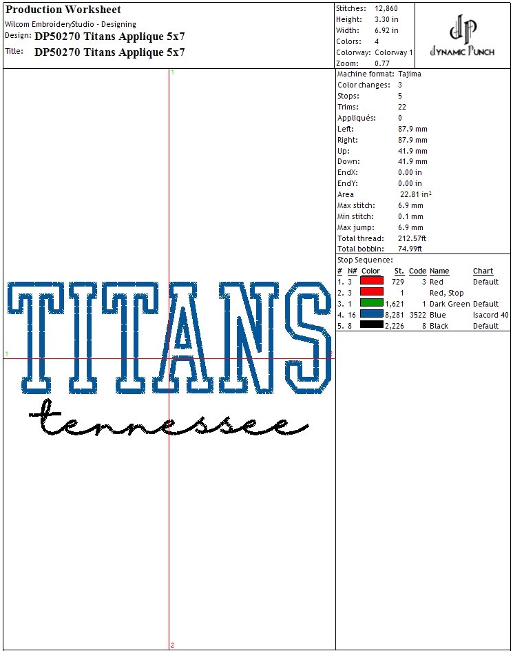 NFL TITANS APPLIQUE product image (2)