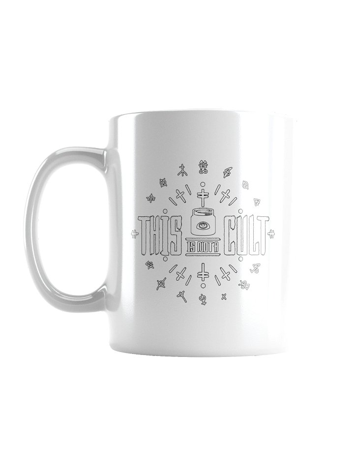 This Is Not a Cult - White Glossy Mug product image (1)