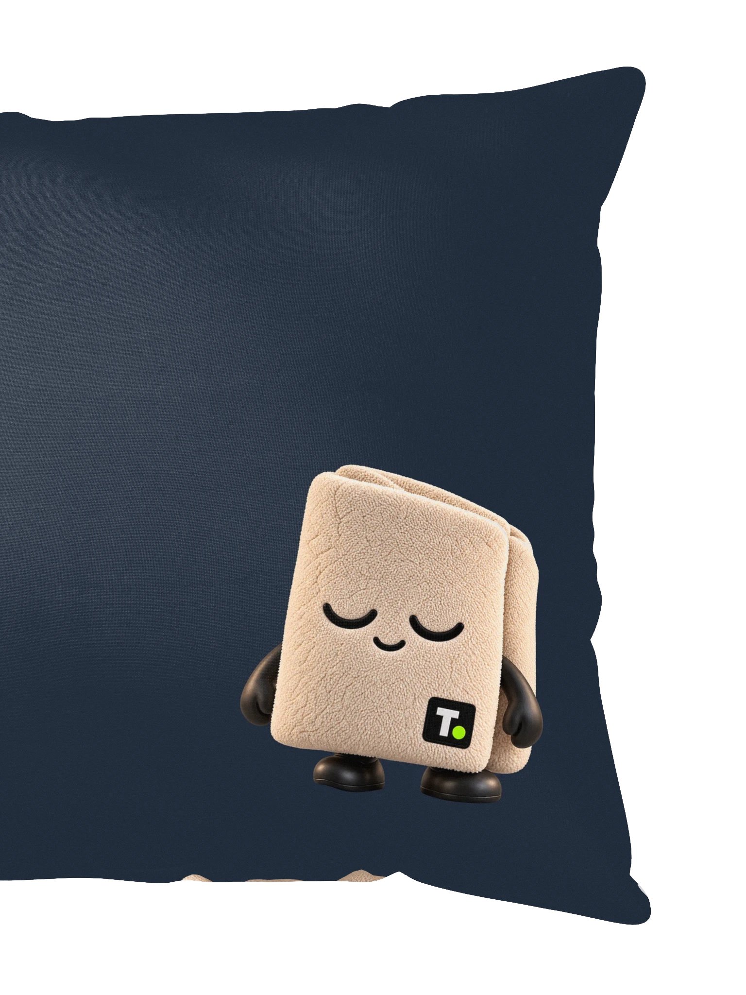 Towel Cushion, Navy product image (2)
