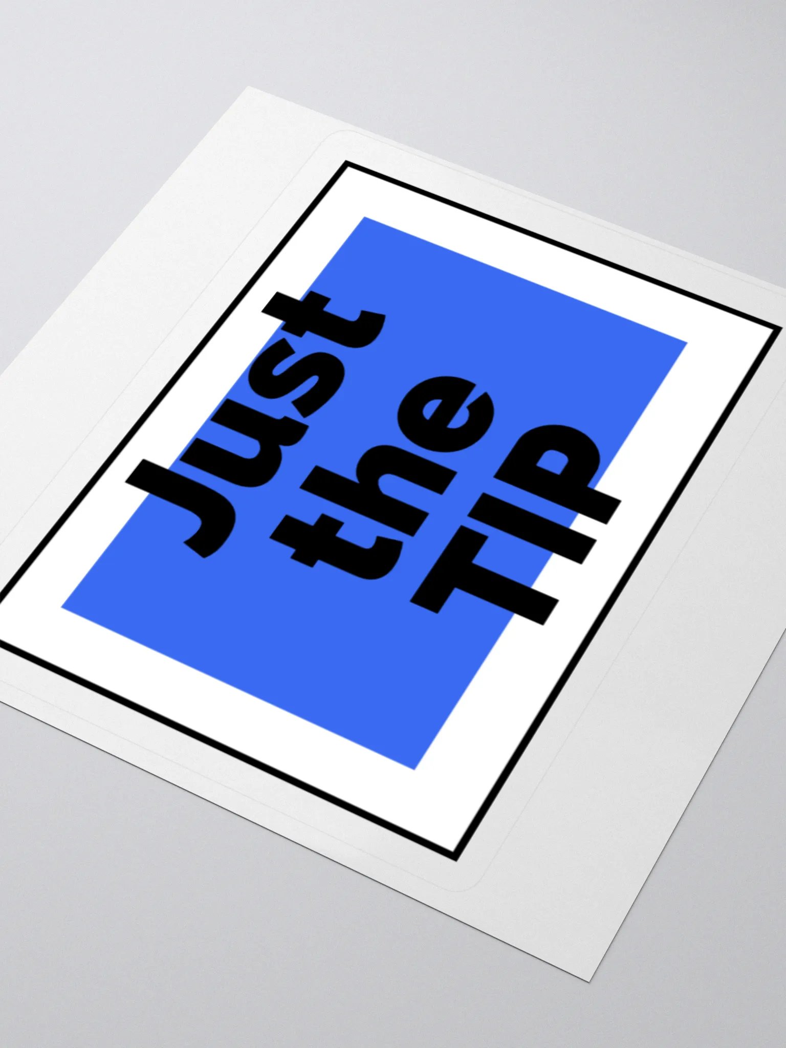 Just the tip sticker product image (3)