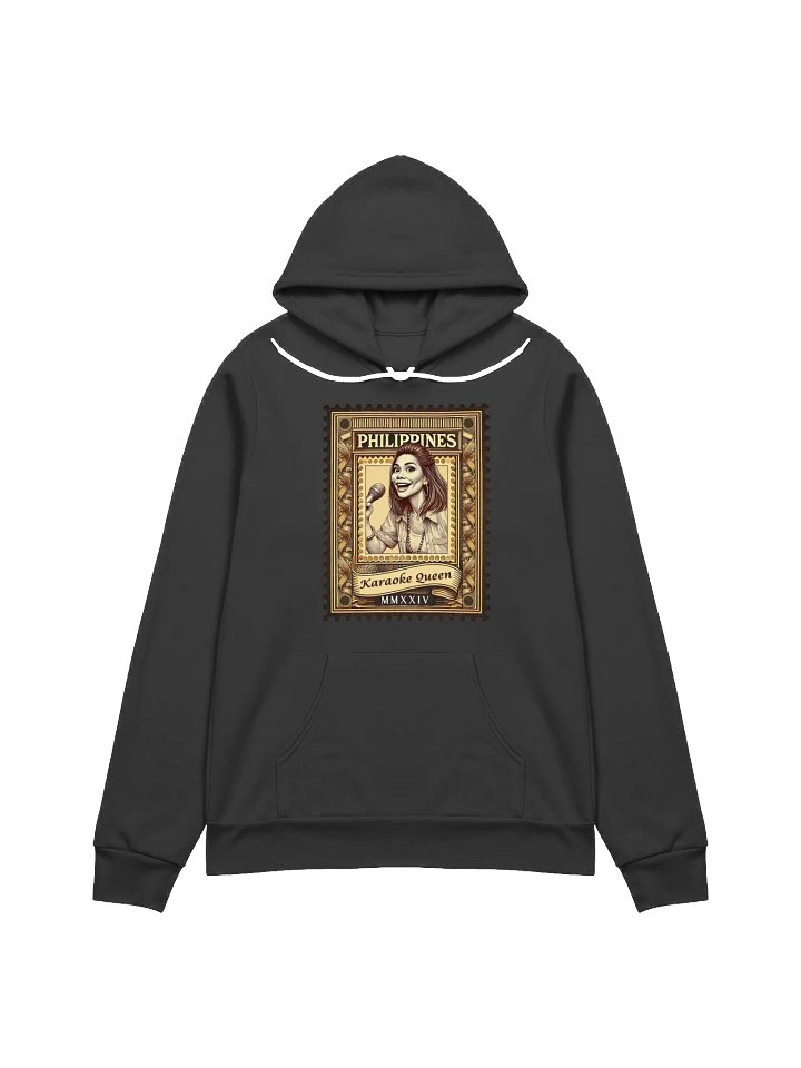 Karaoke Queen Stamp Hoodie product image (2)