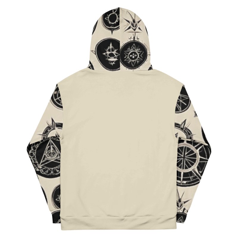 Cream & Black Symbology Hoodie product image (12)