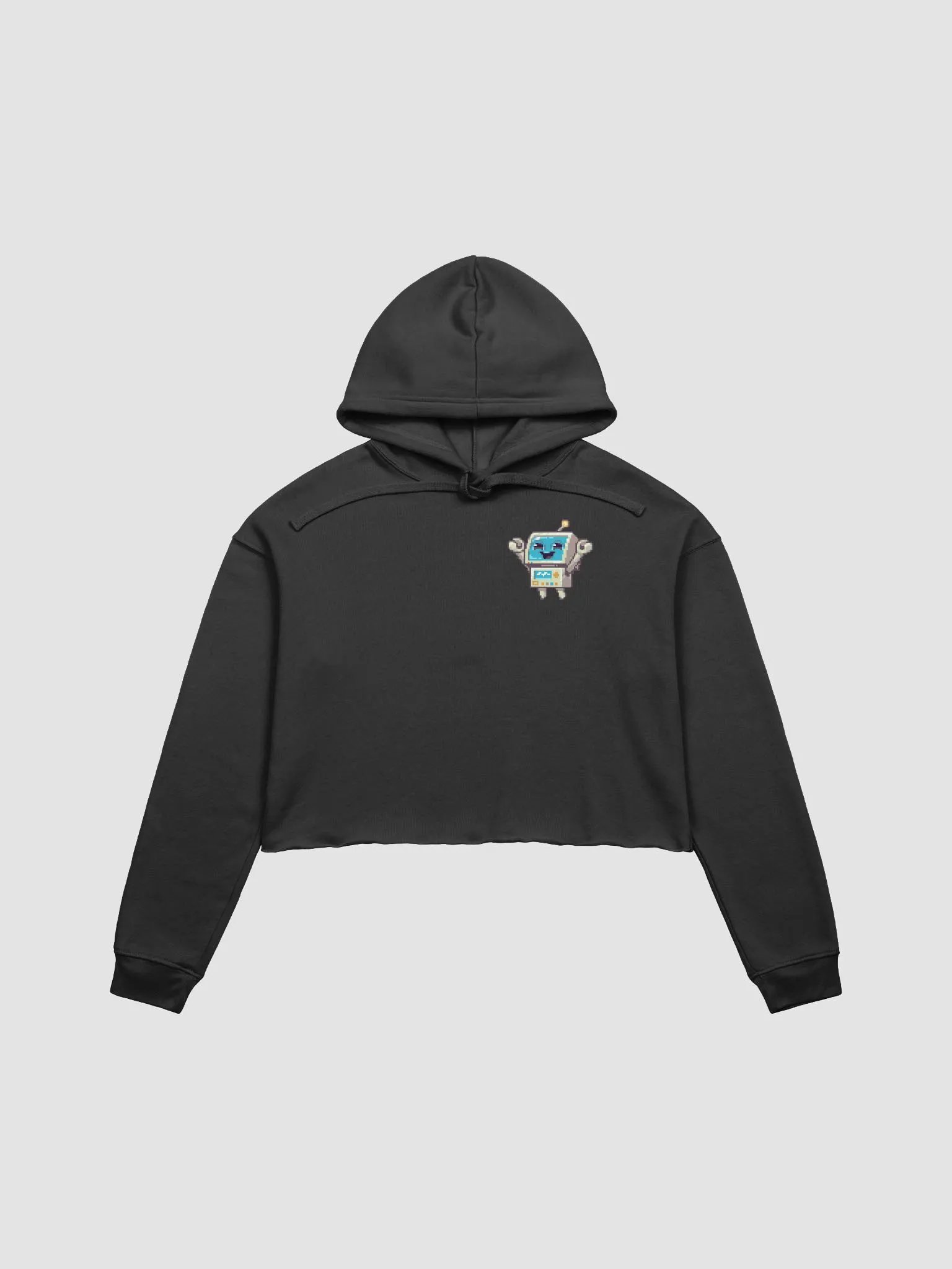 Happy Robot Cropped Hoodie product image (5)