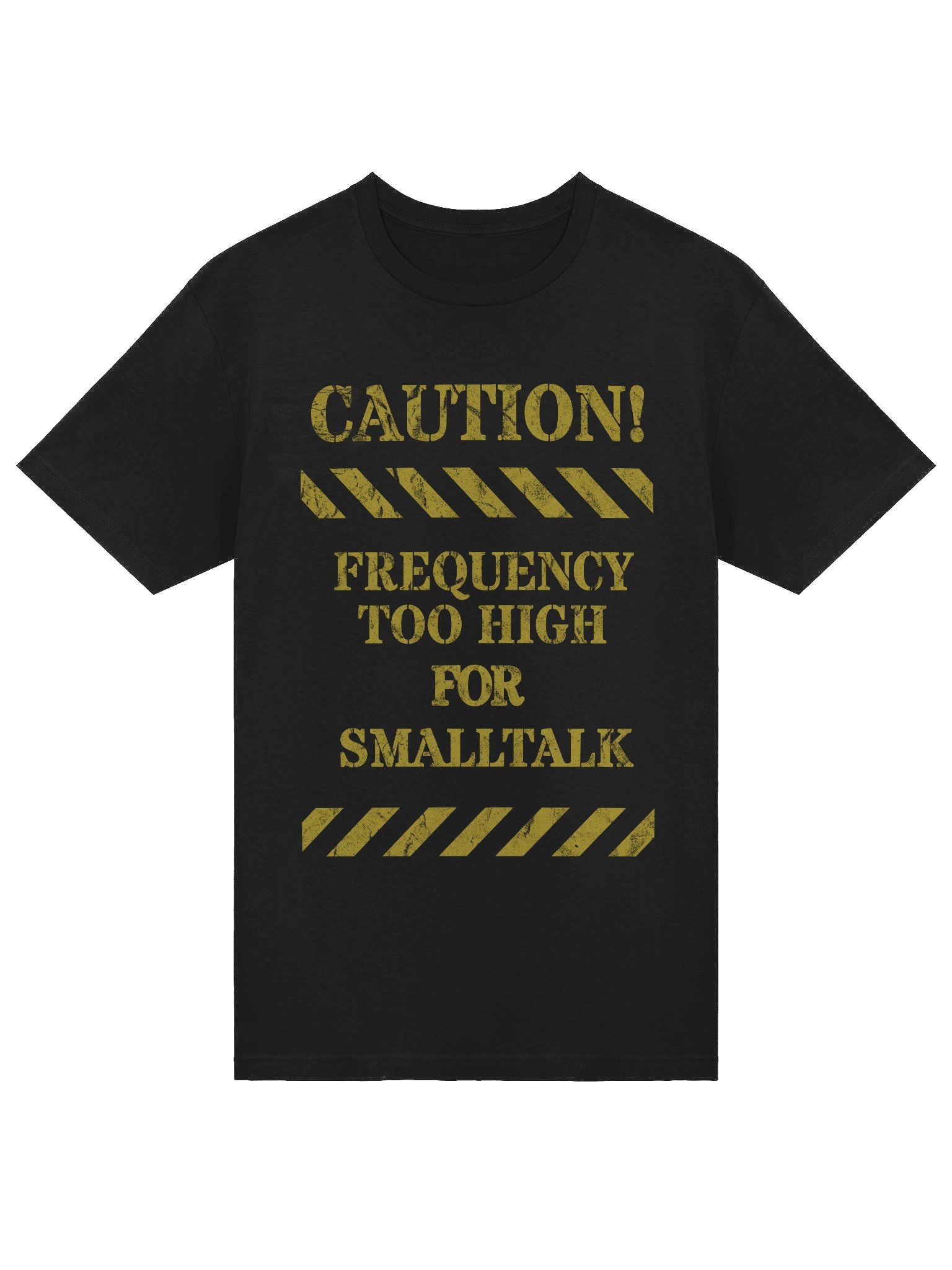 Caution: Next Level Smalltalk Supersoft Tee product image (5)