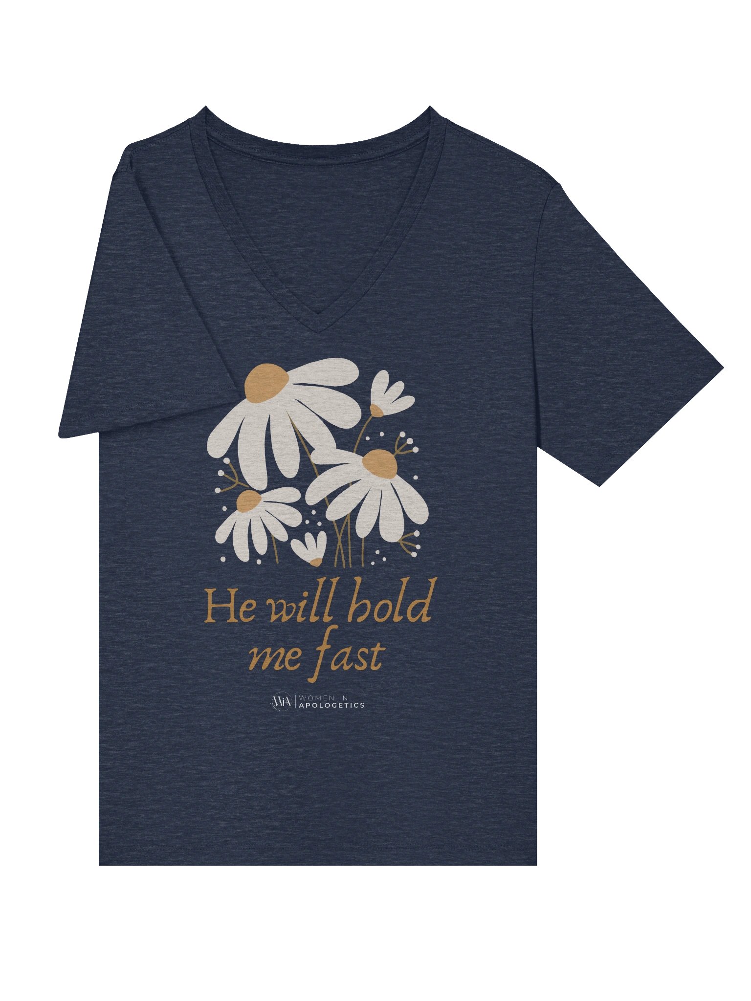 He Will Hold Me Fast Relaxed V-Neck product image (20)
