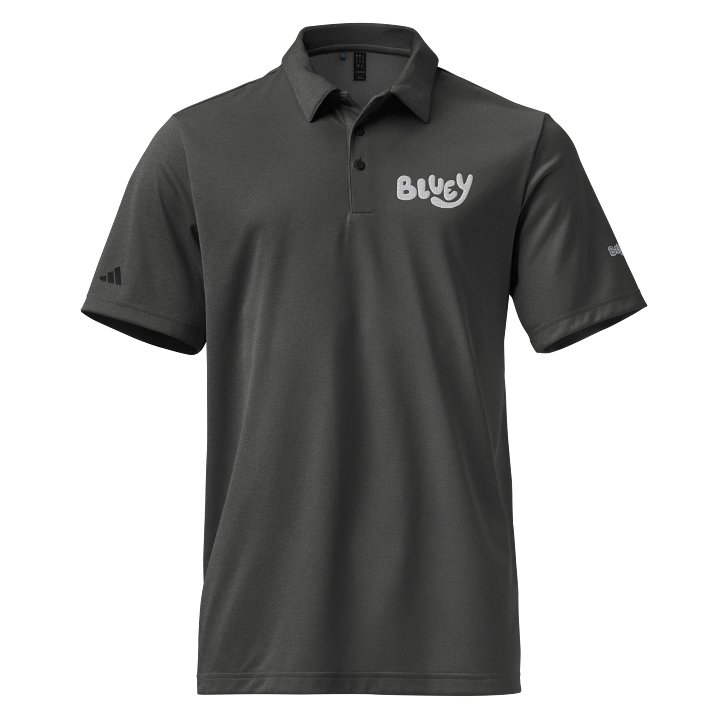 Adidas Space-Dyed Polo: Bluey product image (1)