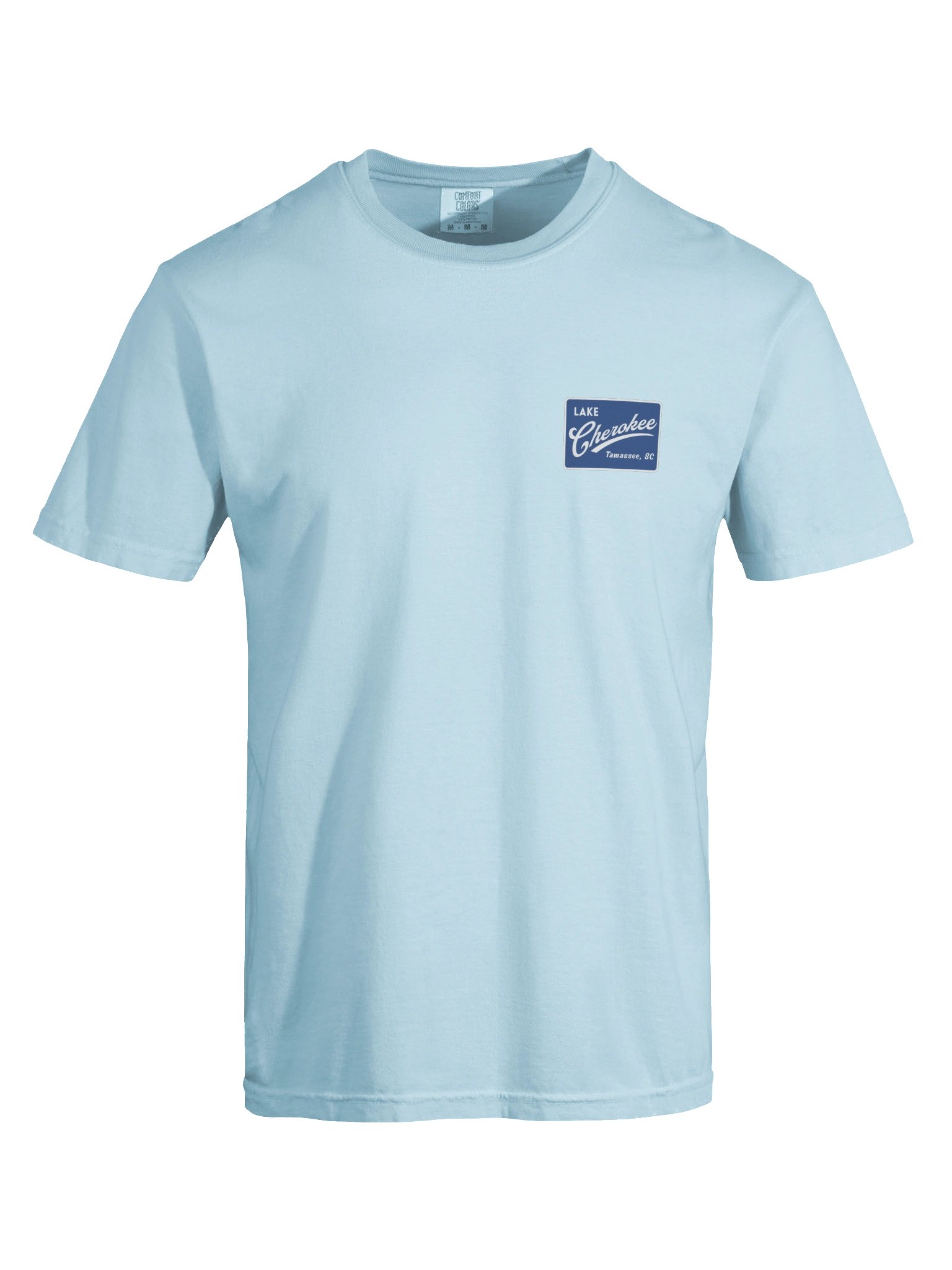 Lake Cherokee Swoosh Tee Blue product image (5)
