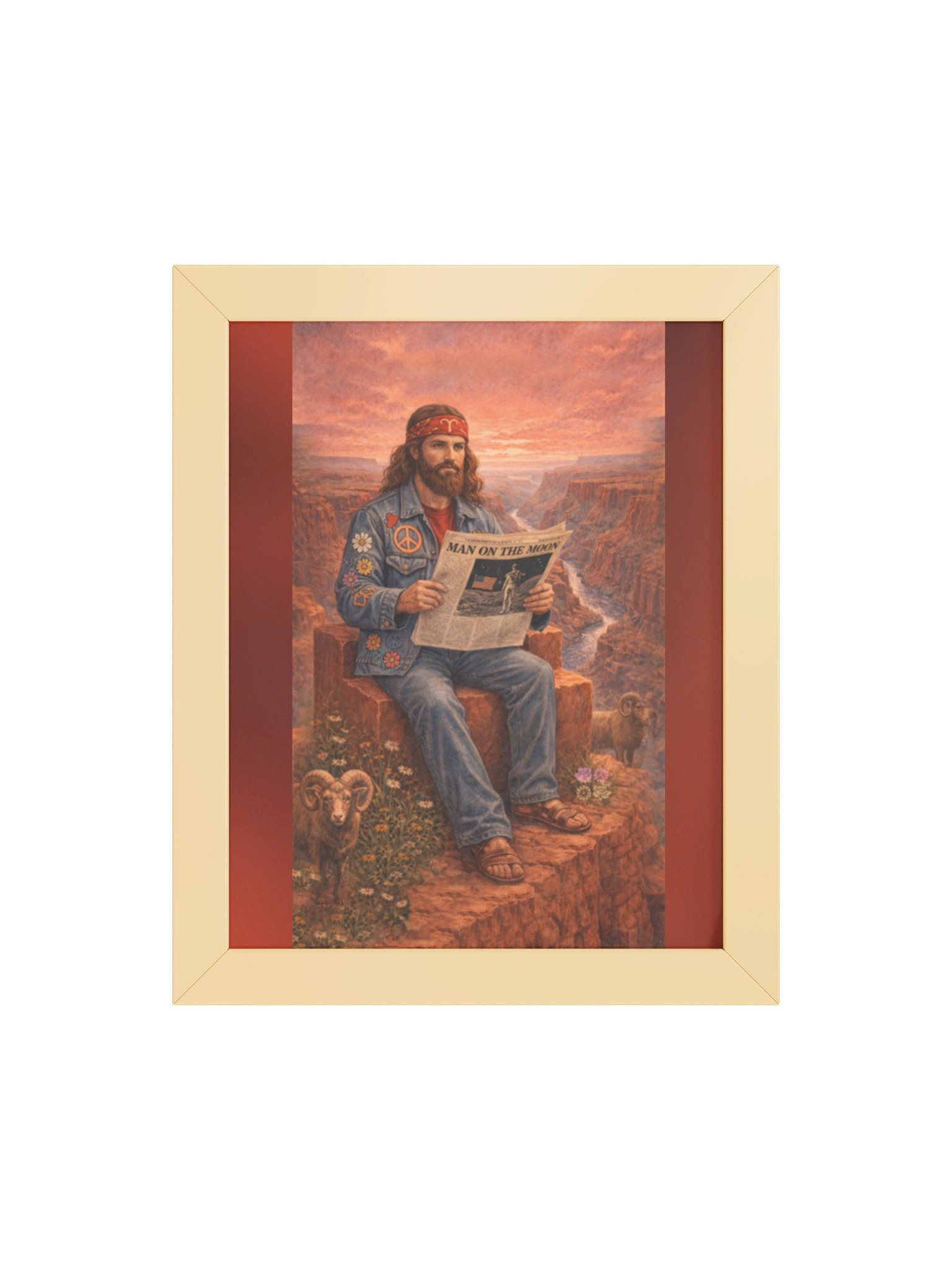 4 The Emperor Tarot Art Framed Poster product image (4)