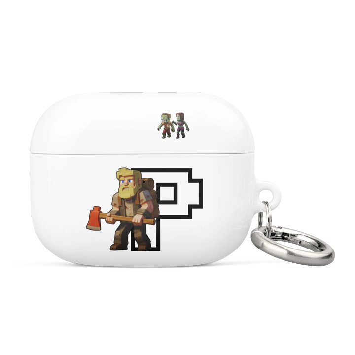 Patient PixelZ P Logo AirPods® Case (White) product image (4)