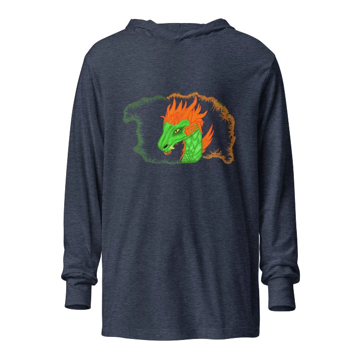 Fiery Dragon Unisex Hooded Tee product image (1)
