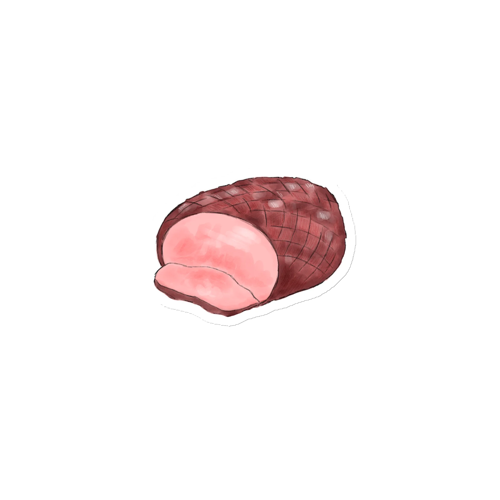 Ham Magnet | Aimant jambon product image (1)