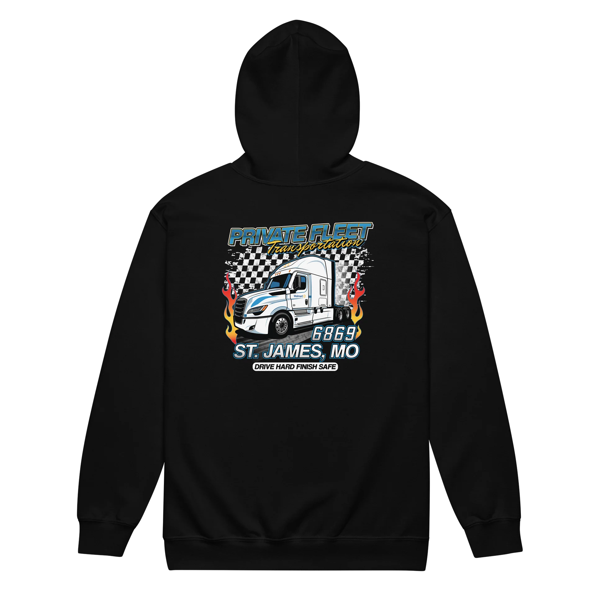 6869 St James Private Fleet Racing Theme Zip-up product image (4)