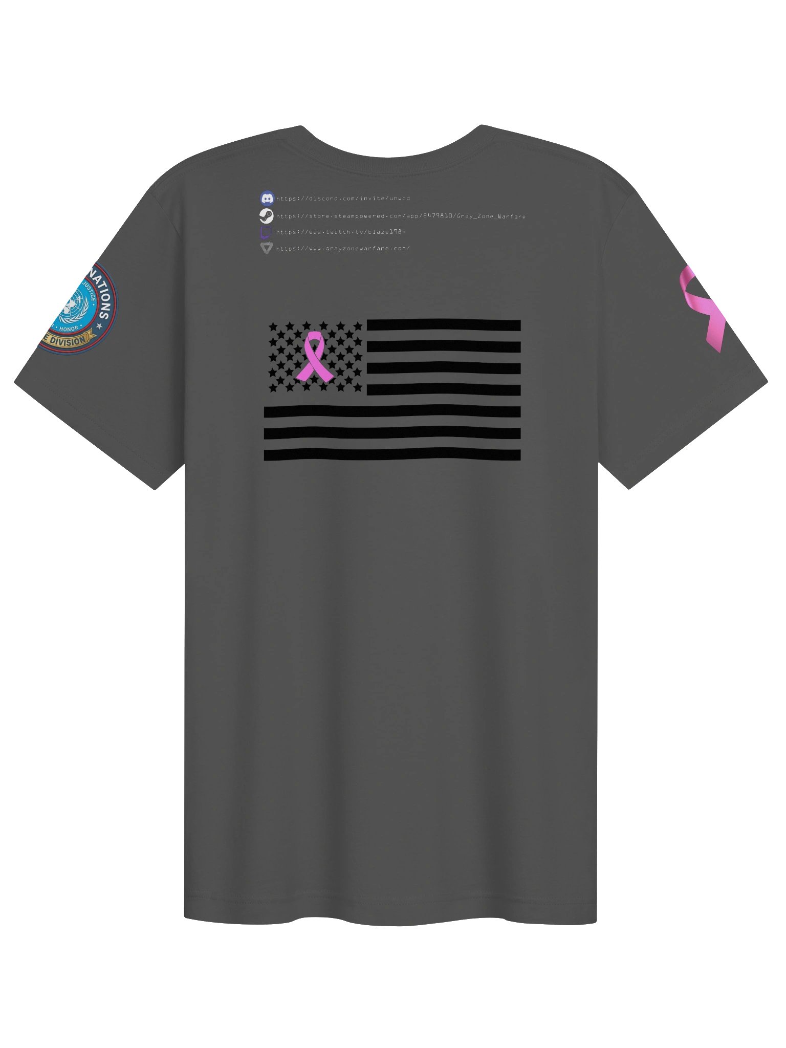 United Nations War Crime Division - Breast Cancer Awareness (Type 09) product image (2)