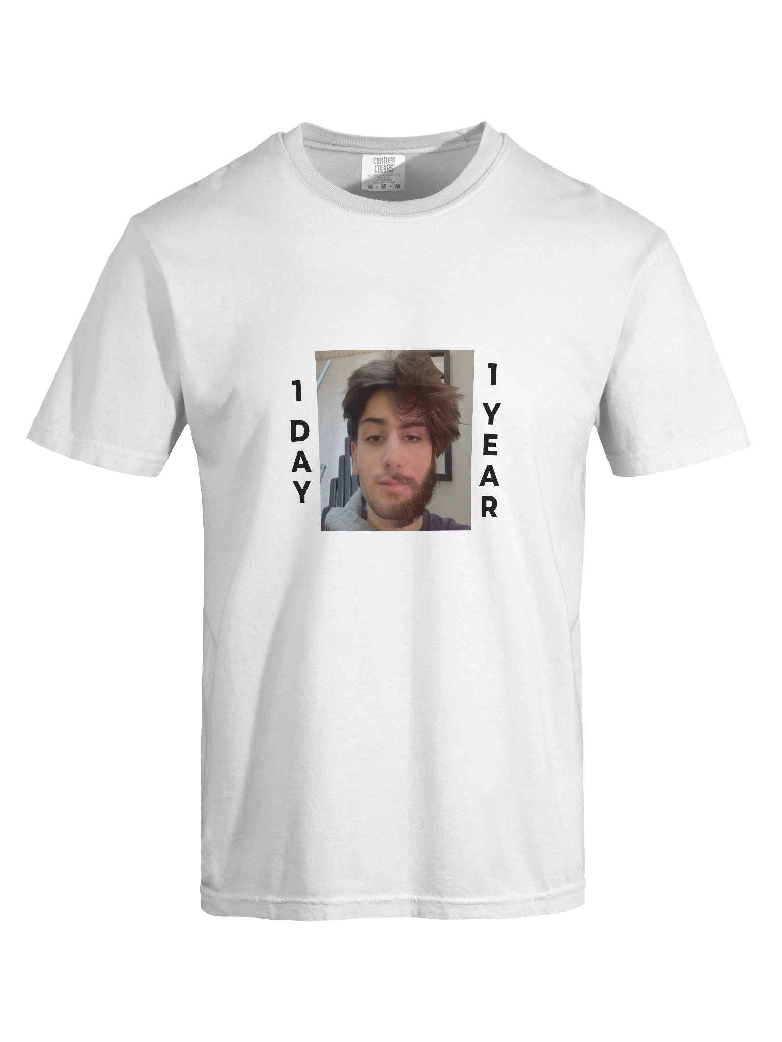 1 Day vs 1 Year T-Shirt product image (7)