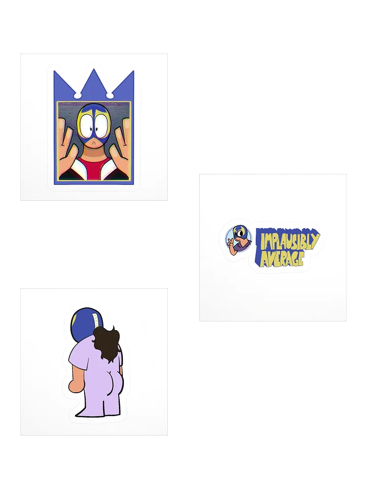 The Josh Average Sticker Bundle product image (1)