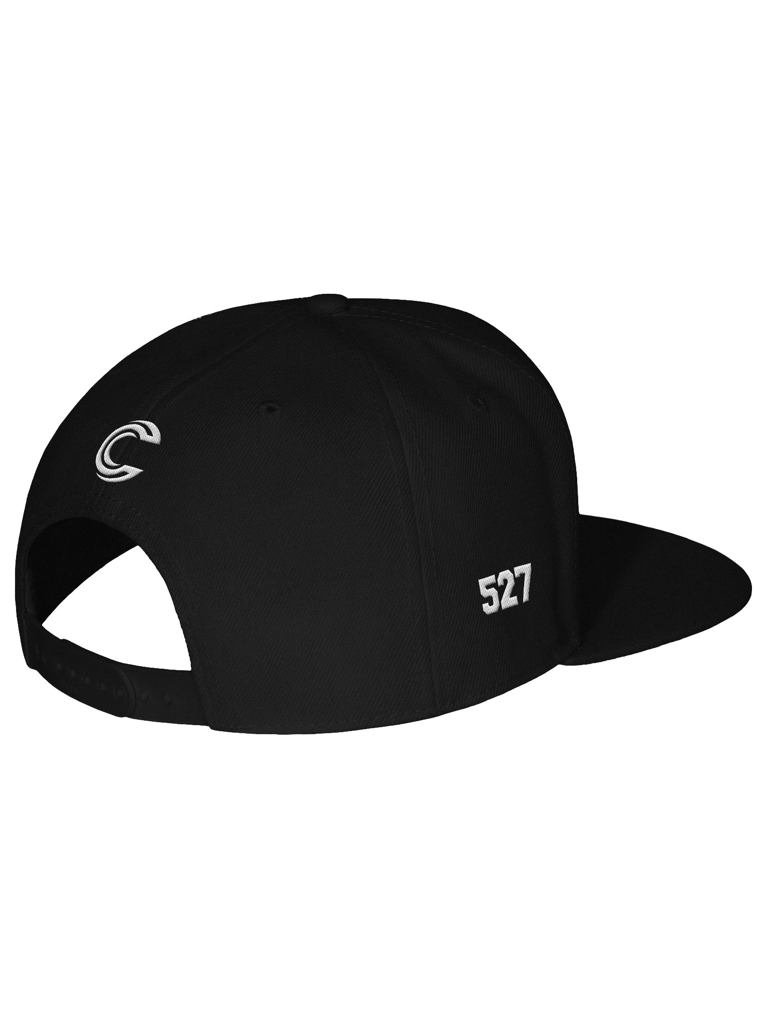 Cocoa Crusty CCOG Flatbill - White/Black on Black product image (3)