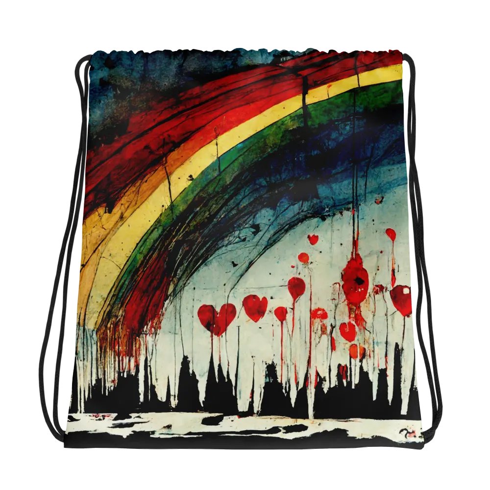 Vibrant Adventure Drawstring Backpack product image (1)