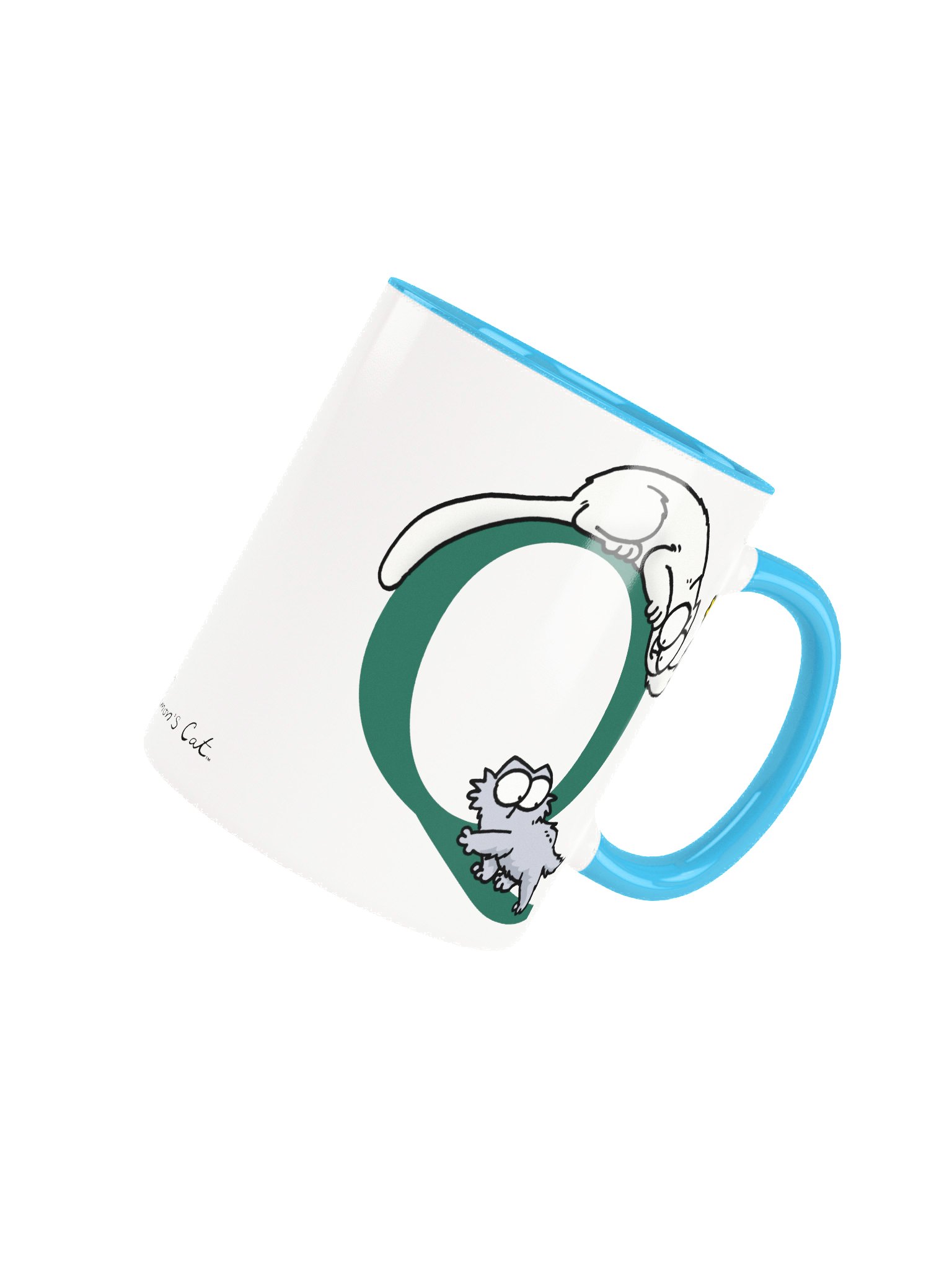 Cat Monogram Mug - Q product image (4)