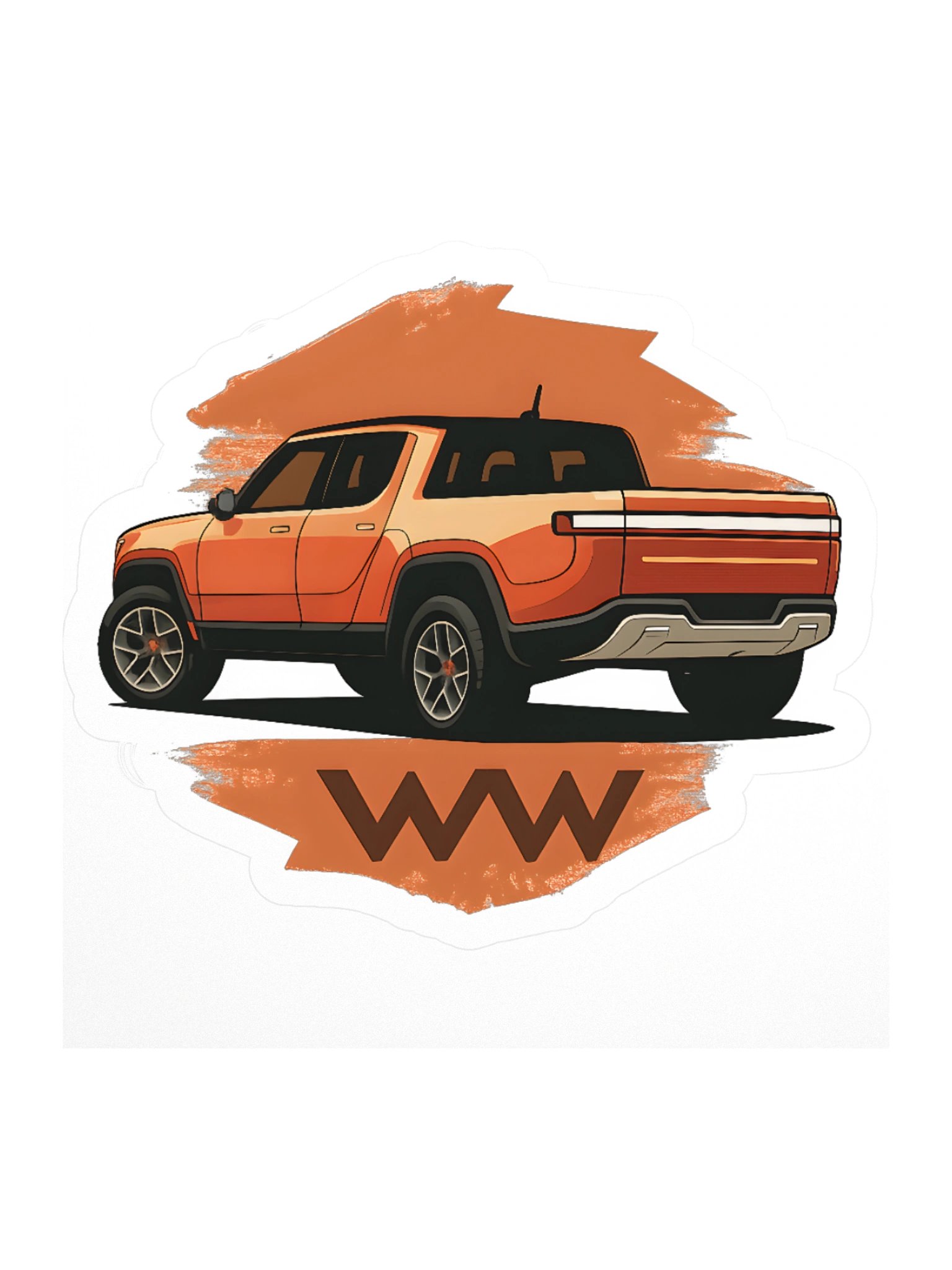 Logo Sticker (Painted) product image (1)