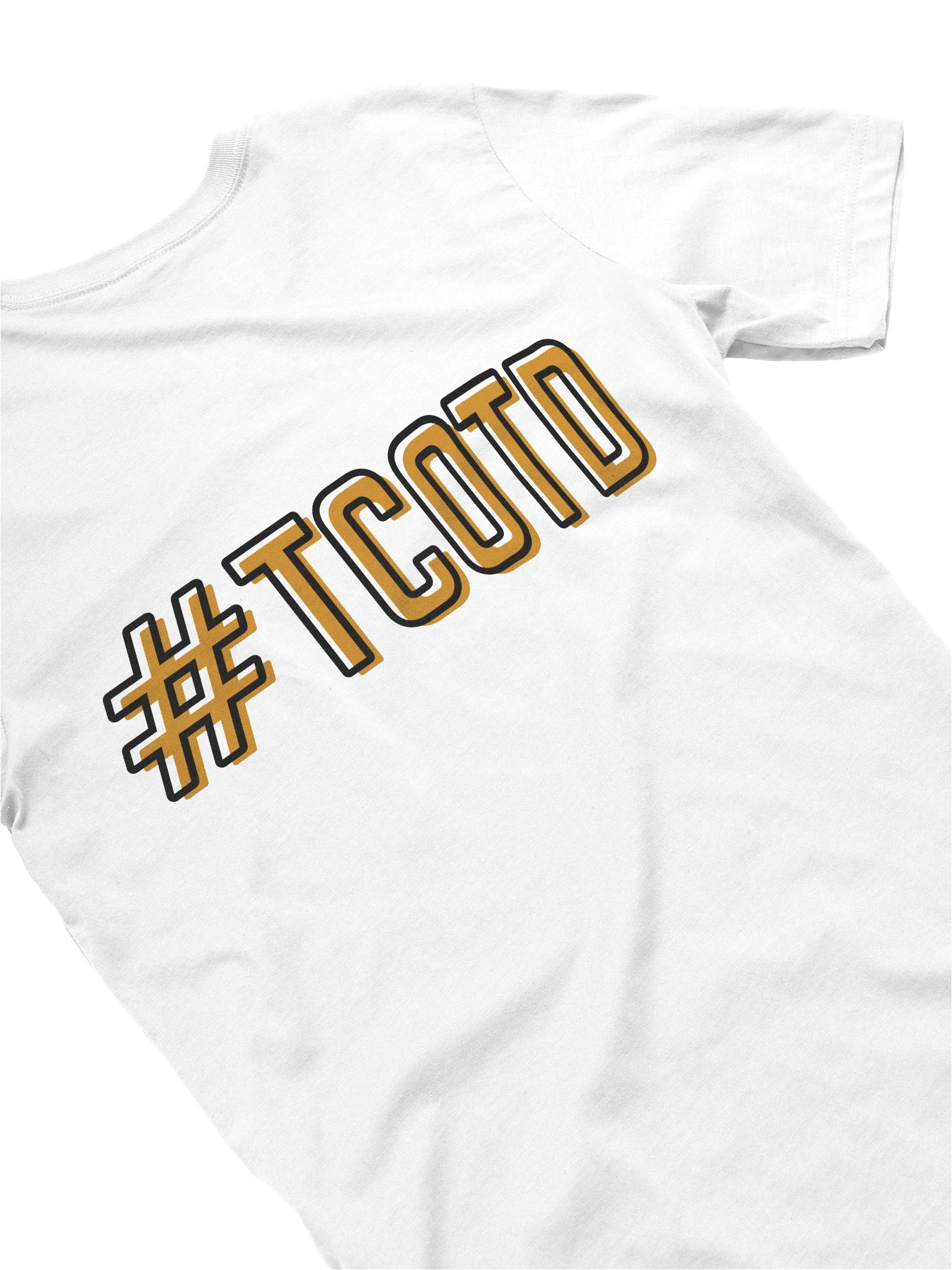 #TCOTD The Cool of the Day T-Shirt (Gold & Black Design) product image (2)