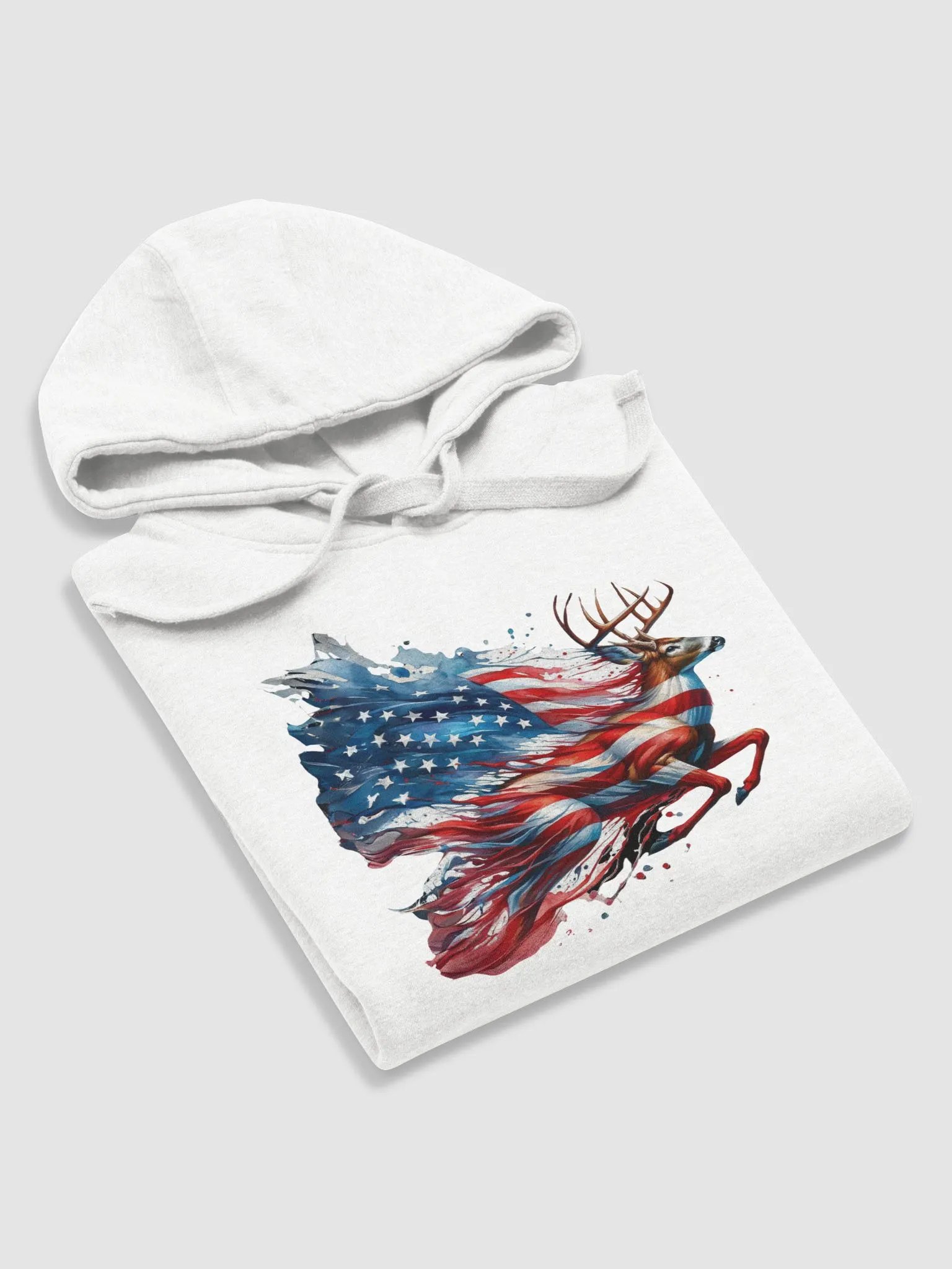 Patriotic Buck Unisex Hoodie product image (66)