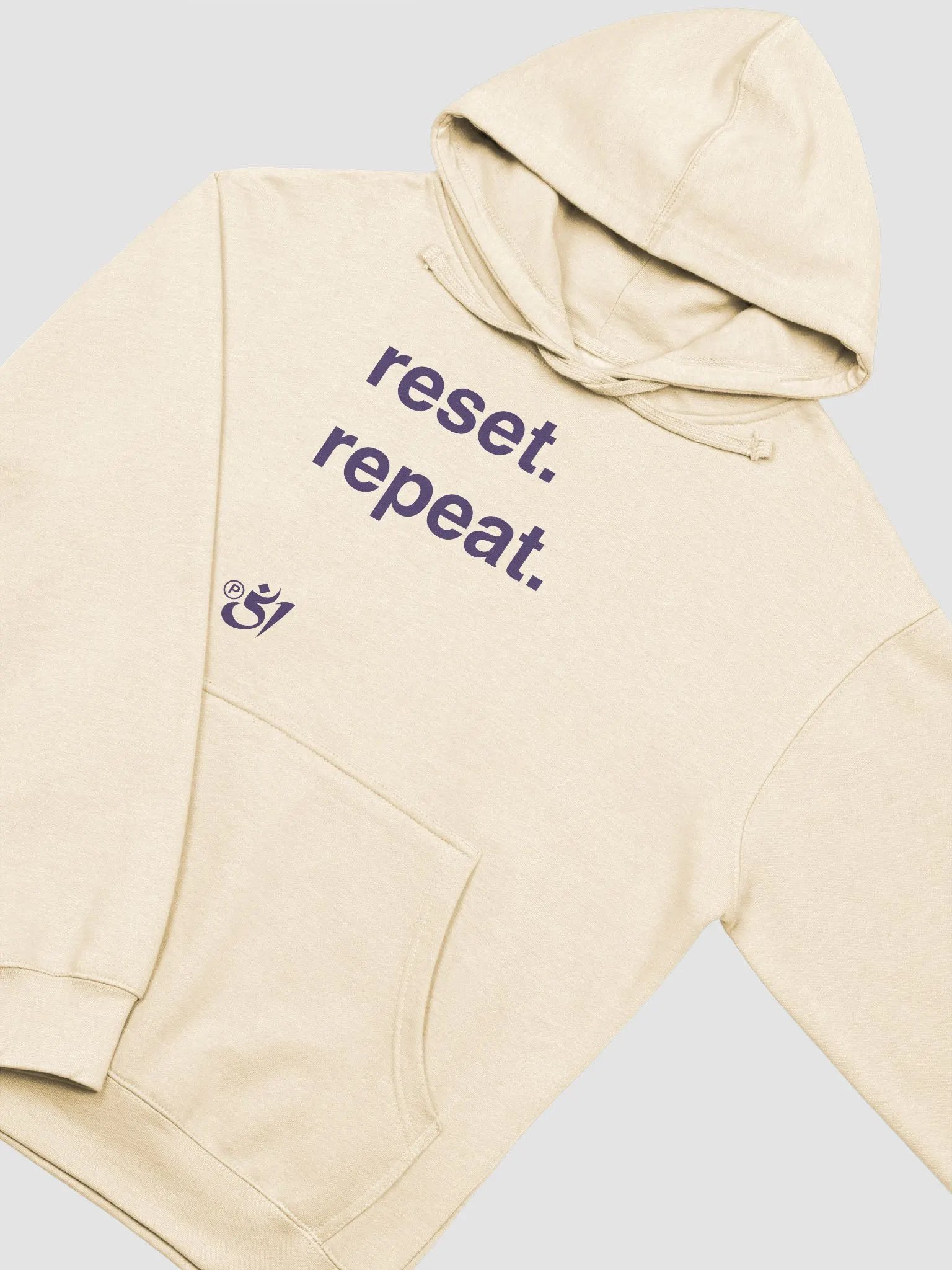 reset. repeat. hoodie product image (3)