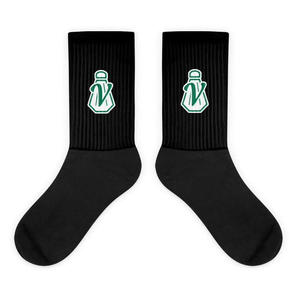 Chaussettes noires "Salière" product image (1)