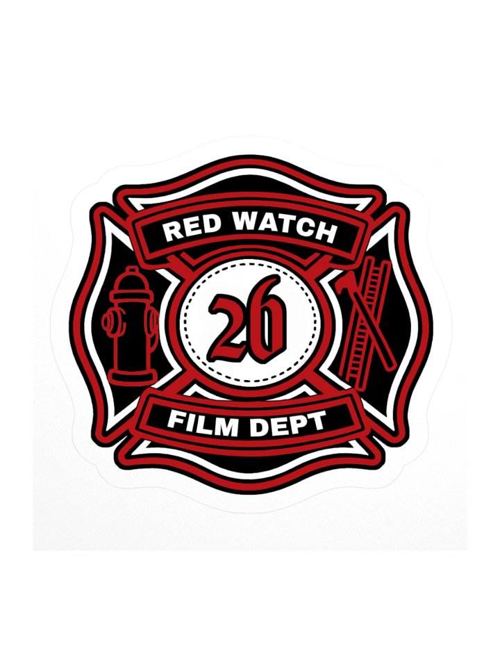 Red Watch Film Department Sticker product image (2)