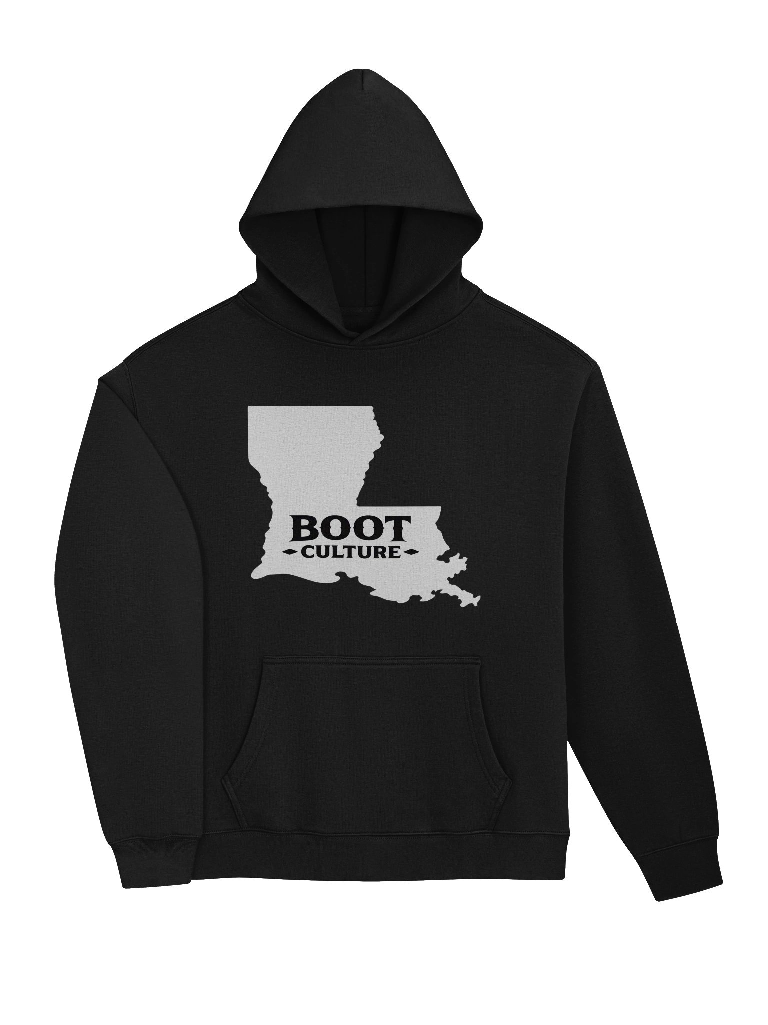 Boot Culture – Flagship Mark Hoodie (Black) product image (3)