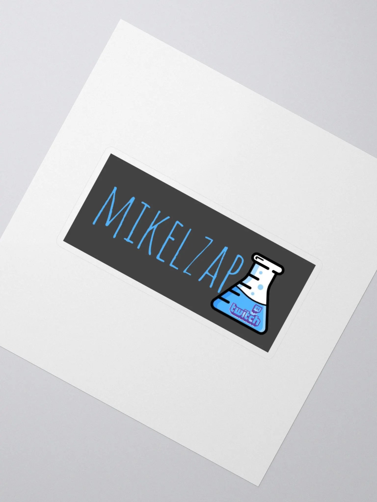 Mikelzap Flask Sticker product image (6)