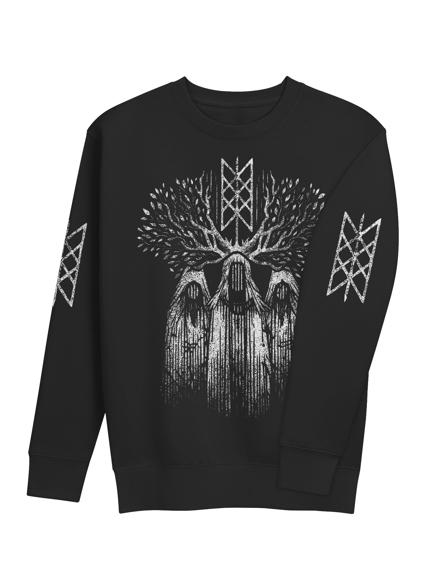 Copy of Weavers of Wyrd Premium Crewneck Sweatshirt with Sleeve Prints product image (3)