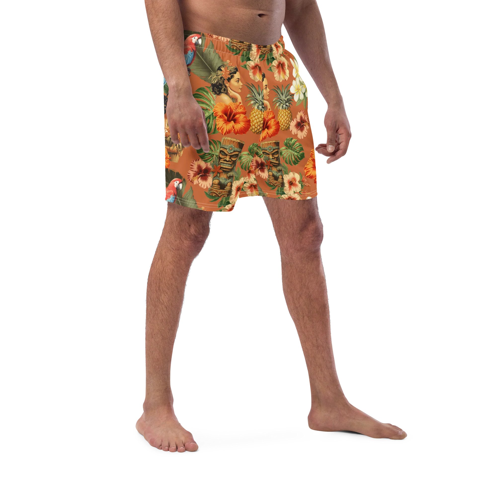 Vintage Aloha Tropical Swim Trunks product image (4)
