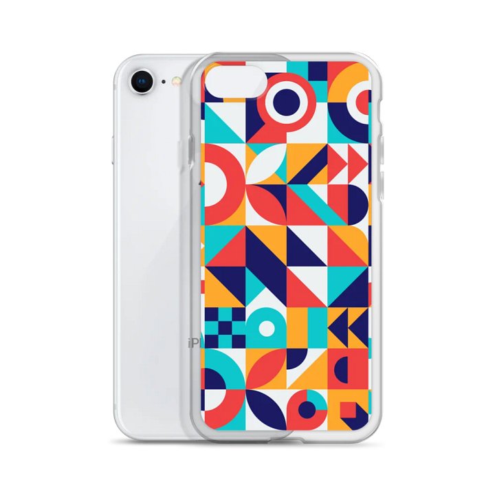 Colorful Abstract Shapes for a Modern iPhone Case product image (2)