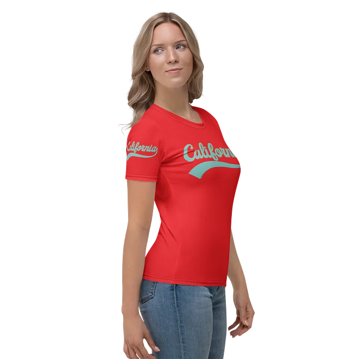 California Script Women’s Crew Neck T-Shirt product image (2)