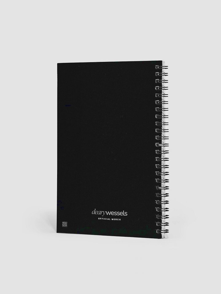 VIRAL Silhouette "Say Hi!" Notebook | Iconic Immersive Dance Workout Spiral Journal & Doodle Pad product image (2)