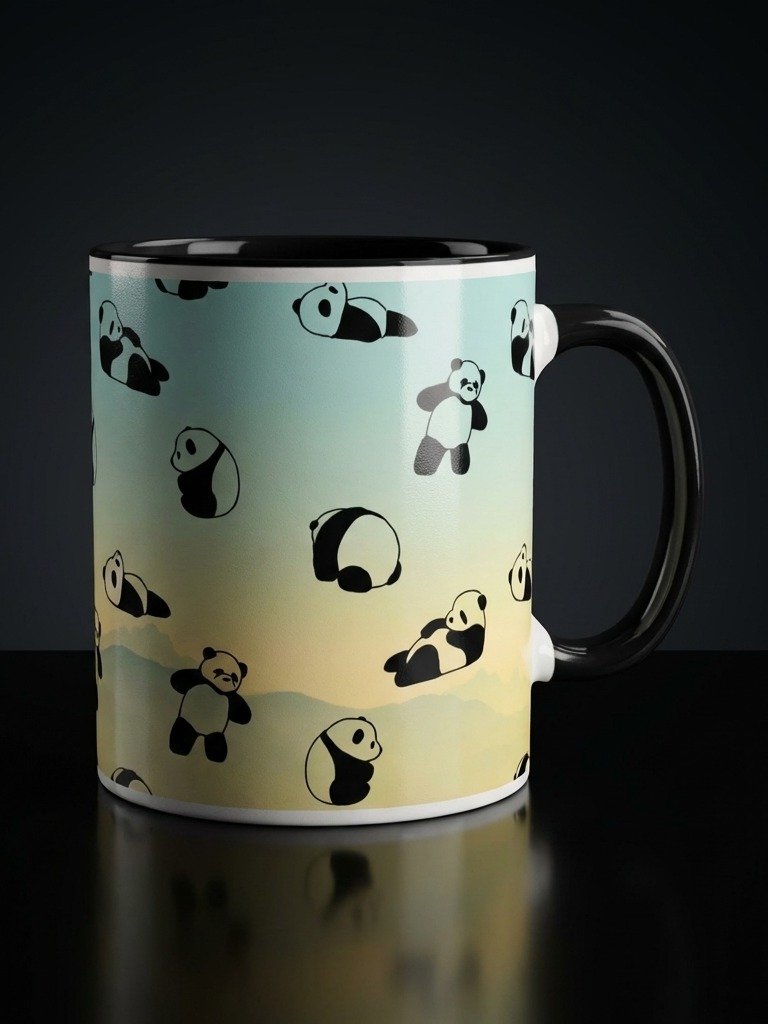 Panda Pattern Mug product image (2)
