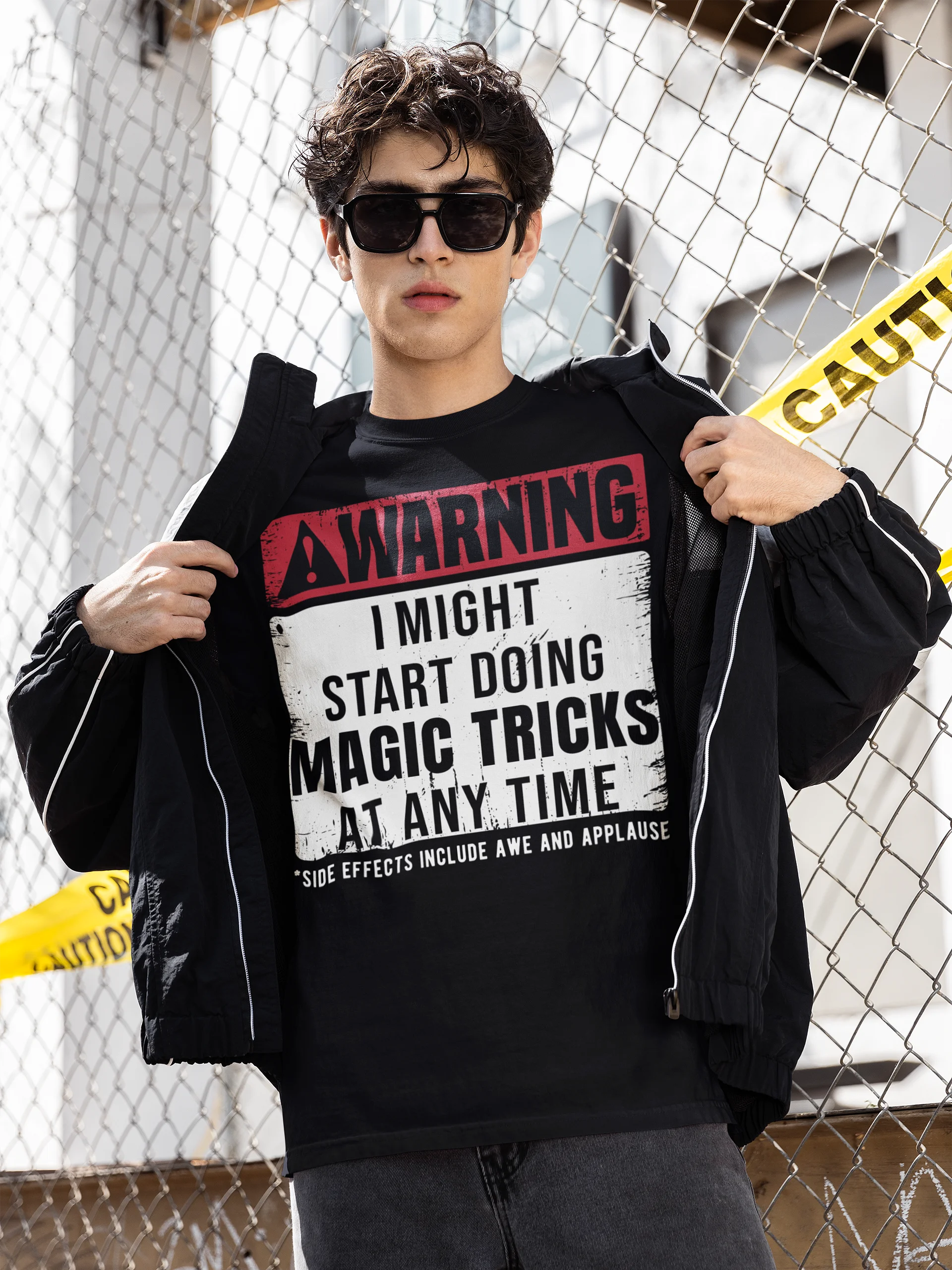Warning: I Might Start Doing Magic Tricks At Any Time Tee product image (1)