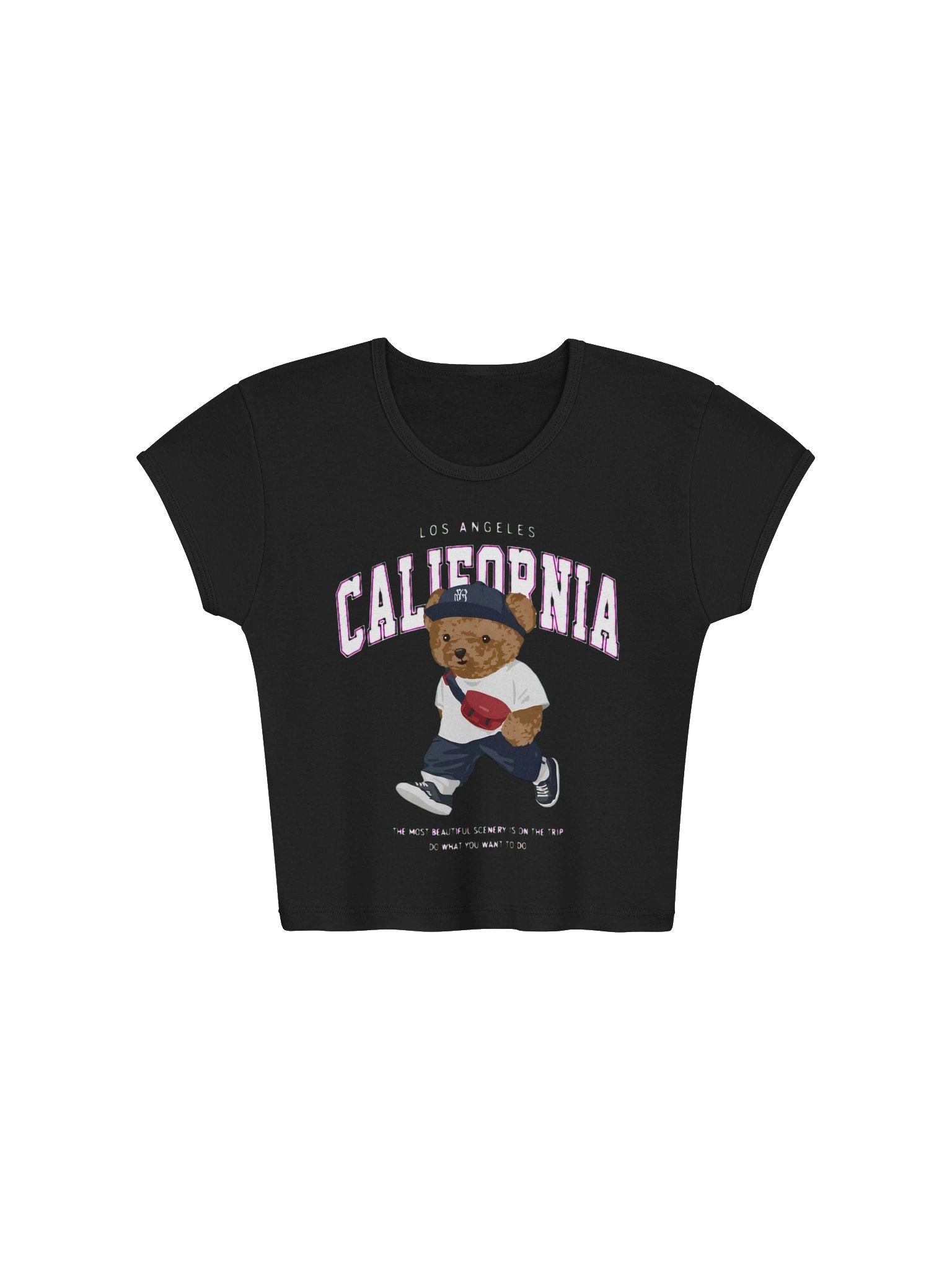 Cute California Bear T-Shirt – Adorable West Coast Teddy Bear Graphic product image (3)