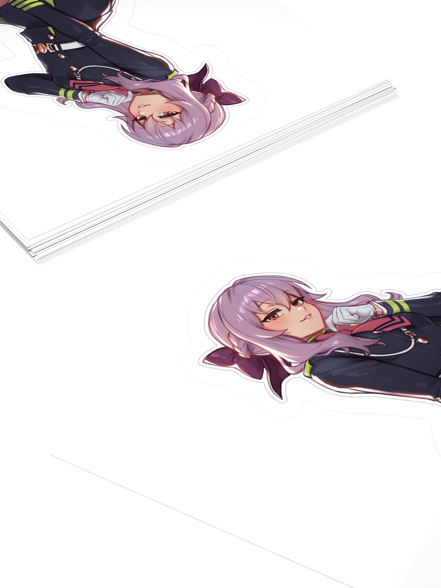 Smug Shinoa Hiiragi Sticker product image (10)