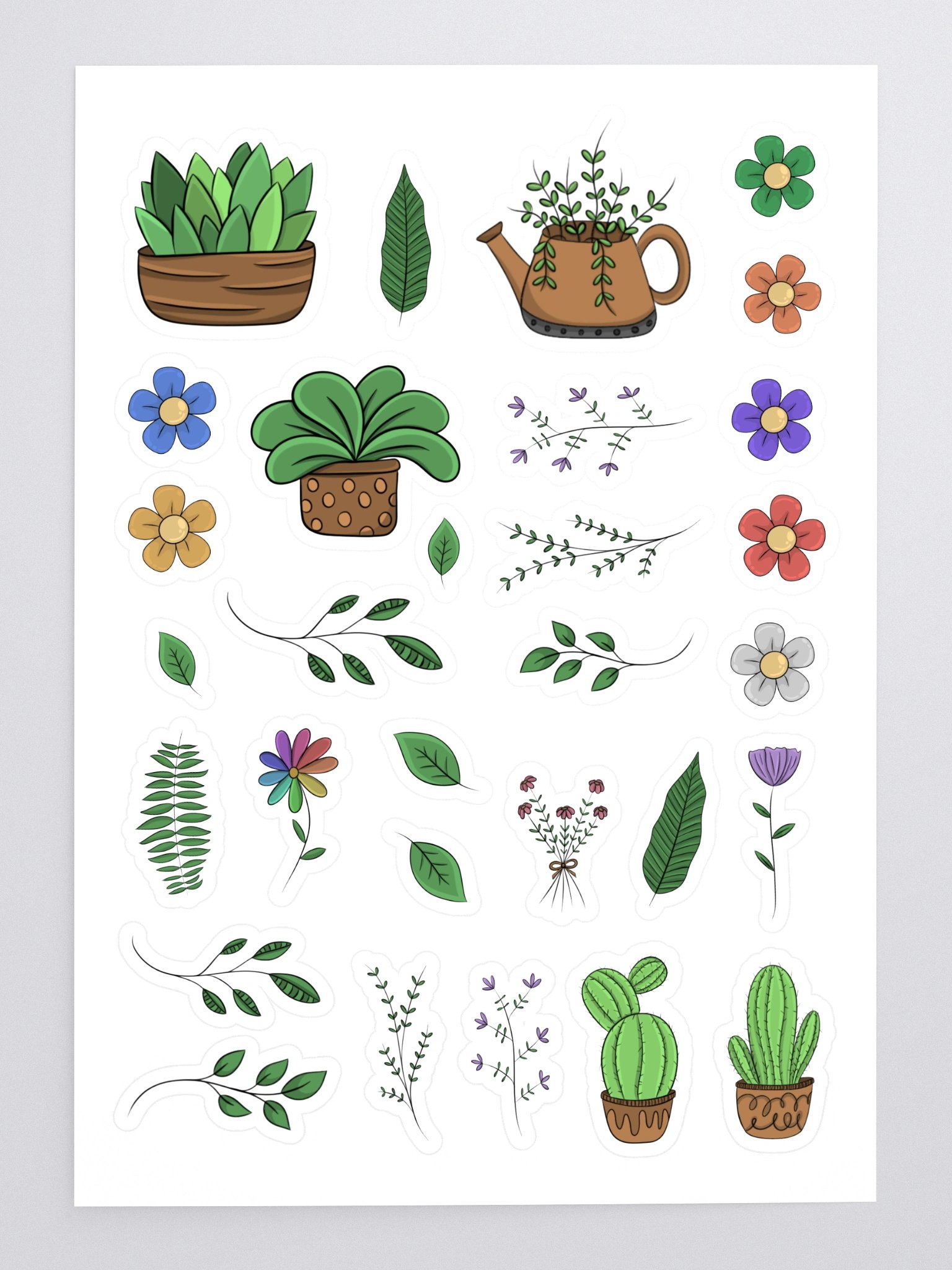 Flower Sticker Sheet product image (3)